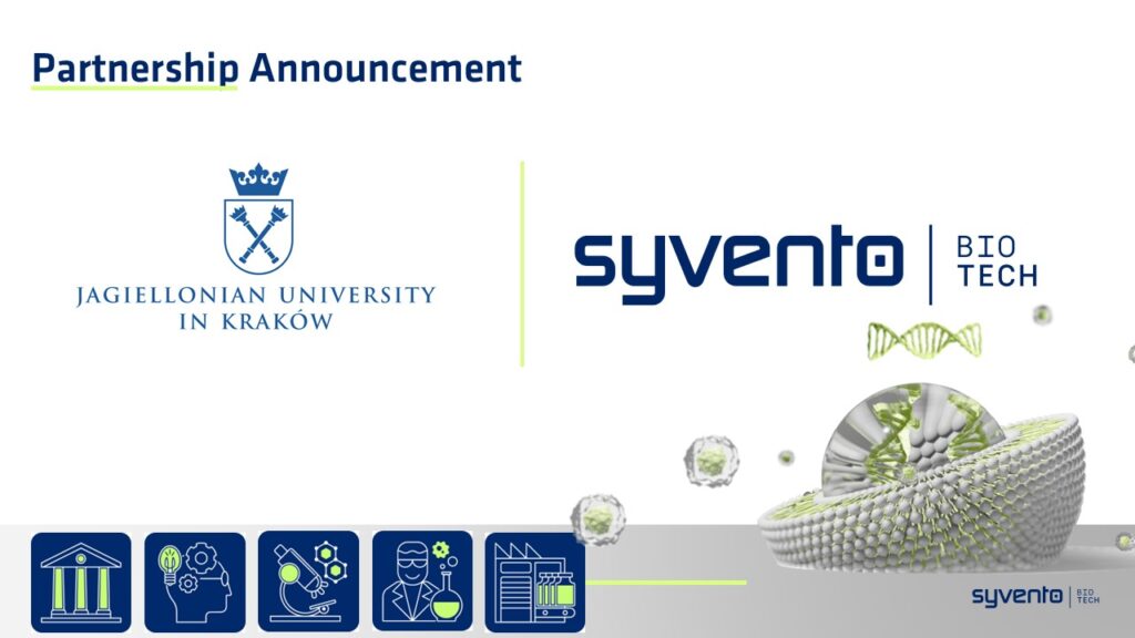 SyVento BioTech Partners with Jagiellonian University’s FBBB for a Biotechnological Leap Forward